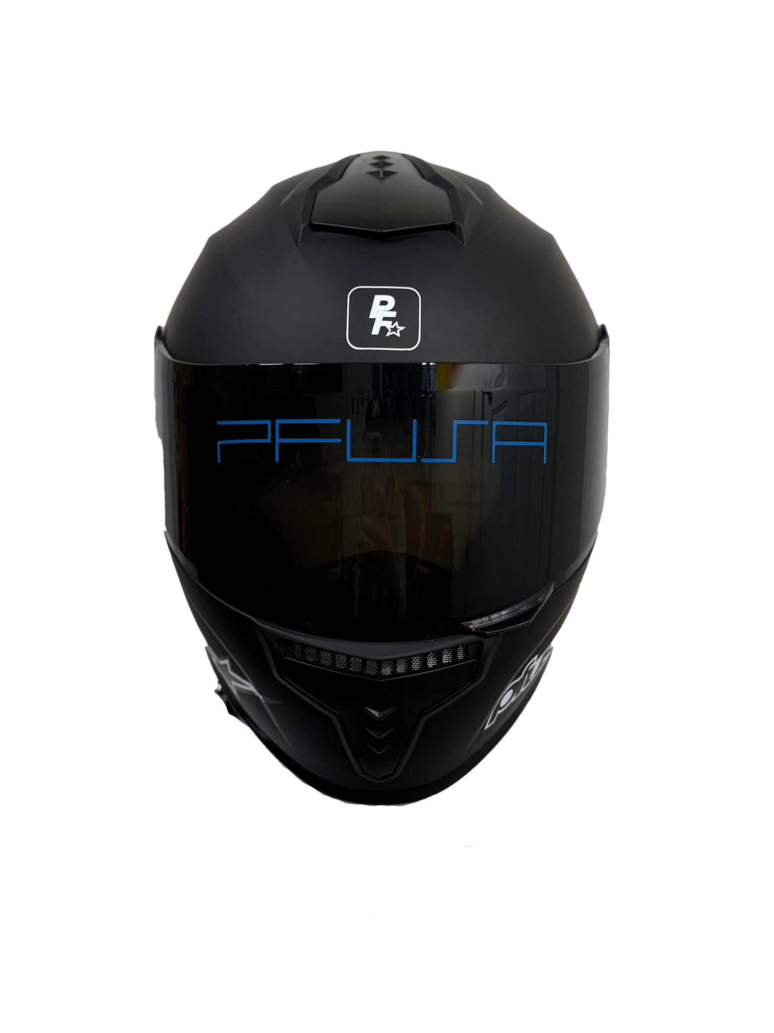 PINKFLAMINGOUSA 10 YEAR ANNIVERSARY MOTO HELMET BLACK
