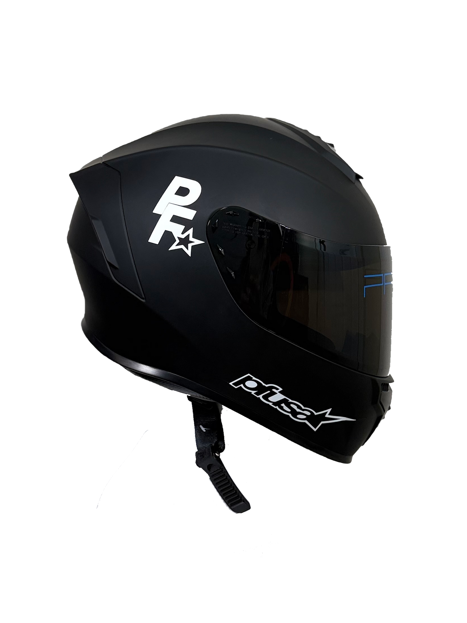 PINKFLAMINGOUSA 10 YEAR ANNIVERSARY MOTO HELMET BLACK